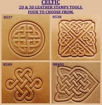 Craftool / Ivan D Celtic Leather Stamp Tools 8537 - 88491 Variations. Fixed Price $14.50.