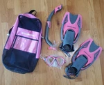 U.s. Divers Youth Flare Junior Snorkeling Set. Fixed Price $12.00.