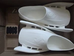 Brand New Scubapro Seawing Supernova Full Foot Pocket Fins, White, Xs. Fixed Price $45.00.