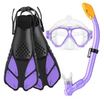 Seovediary Kids Set Mask Fins Snorkeling Gear For Anti-fog Swim. Fixed Price $52.28.