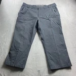Duluth Trading Co Flex Fire Hose Relaxed Fit Pants Mens 42X30 Slate Blue 18101C. Fixed Price $21.42.