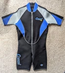 Cressi Playa Flex Men XXL/6 2.5 Mm Wetsuit Front Zip, New Condition. Fixed Price $21.99.
