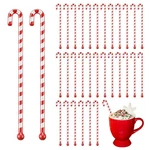 30 Pcs Winter Drink Stirrers Xmas Stick Holiday Coffee Swizzle Reu.... Fixed Price $32.99.