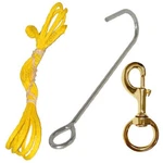 Trident Reef Drift Diver J-hook With 50 Line And Clip. Fixed Price $15.97.