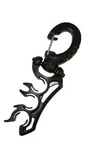 Black Scuba Dive Bcd Octo Console Hose Clip Holder Retainer. Fixed Price $7.98.