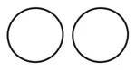 2 Pack O-ring For Mares Puck Pro / Quad Air Computer Battery Hatch Kit. Fixed Price $8.69.