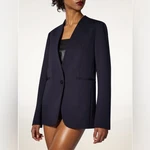Wolford Scuba Tailor Jacket Deep Night Nwt Size 34. Fixed Price $375.00.