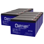 Mighty Max 12V 7AH Gel F1 Replaces Sea-doo Aqua Ranger Model #SD95001 8 Pack. Fixed Price $149.99.