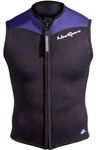 2.5MM Neosport Mens Neoprene Zipper Vest - Black/blue. Fixed Price $60.00.