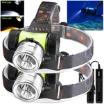 2PACK Scuba Diving Led Headlamp Yellow + White Light Underwater 262FT Waterproof. Fixed Price $38.88.