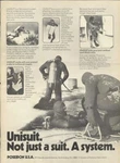 1974 Poseidon Print Scuba Diver Unisuit Buoyancy Control. Fixed Price $14.99.