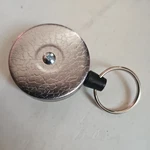 Vintage Key-bak Stainless Retractable Chain Belt Clip West Coast Mfg. Fixed Price $15.99.
