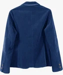 Royal Blue Sports Jacket Brown Corduroy Blazer Men's Us Size 46/47R- Elbow Patch. Fixed Price $21.95.