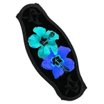Open Box Innovative Scuba Concepts Strap-wrapper-blue Hibiscus. Fixed Price $11.00.