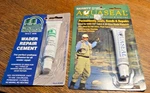 Wader Repair Glue Hodgman & Mcnett Aquaseal Nip - Lot Of 2. Fixed Price $7.99.