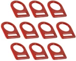 Fusion Climb Team Large Carbon Steel D-ring Pvc Coated Red Mbs 23KN 10-PACK. Fixed Price $120.00.