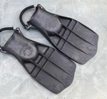 Turtle Surf Black Swim Fins Pair Open Heel Spring Strap 2XL For Scuba Diving.. Fixed Price $40.00.