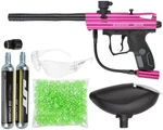 Kingman Spyder Victor Atomic Pickle Rtp Paintball Gun Kit - Pink W/ Green. Fixed Price $142.96.
