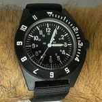 Marathon H3 Ref 6645-01-364-4042 Military Quartz Watch Mm. Fixed Price $450.00.