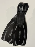Cressi Reaction Pro Full Foot Fins Size 12-13 Black Bg 195046 Made Italy. Fixed Price $74.96.