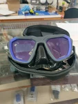 Scubapro D-mask Blue/black Skirt Size Small 24.250.200. Fixed Price $189.99.
