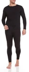 Men Microfiber Fleece Thermal Winter Lined Long Johns Warm Underwear Shirt Pants. Fixed Price $19.99.