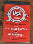 Vtg 1950S Nos Memo Pad Mint! Steels. Fixed Price $24.95.