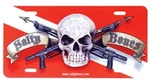Scuba Fish Shark Manatee Salty Bones Skull Flag License Plates Diver. Fixed Price $14.95.