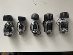 Lot Of 5 Scuba Din Yoke Adapters Aqua Lung Mares Zeagle Beuchat Dive Rite. Fixed Price $129.00.