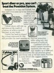 1977 Poseidon Print Scuba Diver Unisuit Buoyancy Control. Fixed Price $14.99.