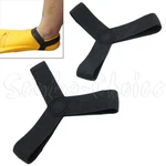 Scuba Diving Snorkeling Rubber Fin Black Keepers/gripper Set - Pair. Fixed Price $8.99.