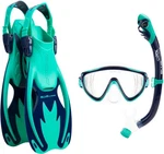 Cressi Tinetto Rocks Dry Snorkeling Aqua Green/blue S/m. Fixed Price $108.09.