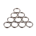 Ti-edc Split Rings Titanium Small Key Pack Of 10 (12MM) 12MM, Gold,aqua. Fixed Price $16.42.