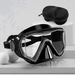 Diving Mask, Pano 3 Window Snorkel Anti-fog Scuba Goggles,. Fixed Price $37.39.