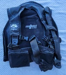 Seaquest Balance Scuba Dive Buoyancy Vest Medium Men Diving Gear 338402 Usa. Fixed Price $65.00.