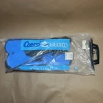 Cressi Italy Short Full Foot Pocket Light Fins Blue/black Eu 45-46 Uk 10-11. Fixed Price $12.00.