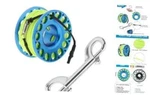Finger Reel Diving, Aluminum Scuba Gear With 98FT High Visibility Line Blue. Fixed Price $43.29.