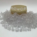 25 Clear Atomic Starburst Double Chunky String Light Covers Reflectors Lot. Fixed Price $20.45.