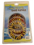 Dive Ring Toys Weighted Neoprene Underwater Breath-holding Swimming Diving Skill. Fixed Price $6.99.