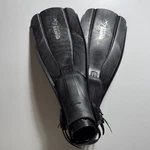 Mares Plana Lx Scuba Diving Fins Regular W/ Travel Bag Black. Fixed Price $29.99.