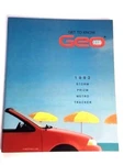1992 Geo 52-PAGE Chevrolet Sales Brochure Book Metro Convertible Storm Tracker. Fixed Price $15.96.
