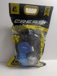 Cressi Bali Full Face Snorkel Mask S/m Black/grey Anti-fog CO2 Safe New. Fixed Price $30.00.