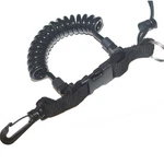 Jcs Snappy Coil Shock Line With Lanyard, Split Ring & Plastic Clip, 36". Fixed Price $15.95.