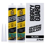 Bigrizy Guard Aquarium Silicone Sealant Black 2X10.14 Fl Oz Pack,. Fixed Price $32.31.