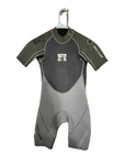 Body Glove Knee Length Short Sleeve Gray Green Junior Wetsuit Sz 12. Pro 2.1. Fixed Price $22.00.