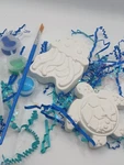Sea Creature, Ocean, Ready To Paint Plaster Kit, Kits, Party Favors,stickers. Fixed Price $7.00.