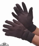 Brown Jersey Gloves Knit Wrist, Oz, Cotton 65-1812 Dozen Pairs. Fixed Price $36.10.