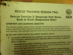 Padi 1987-2004 Rescue Training Session 1-5, Lot Of 6 Cards "j" *free Shipping*. Fixed Price $14.99.