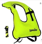 Lyuwpes Inflatable Snorkel Vest Green Adult Large New Tag. Fixed Price $14.99.