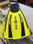 Aqualung Stratos Adj Dive Fins Hot Lime - Xl. Fixed Price $40.00.